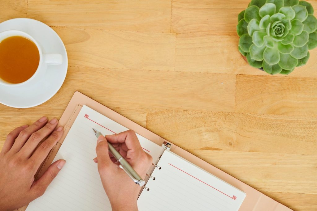 Making a plan for a week